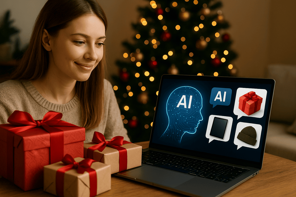 Per lo shopping natalizio gli italiani si fano aiutare dall’intelligenza artificiale