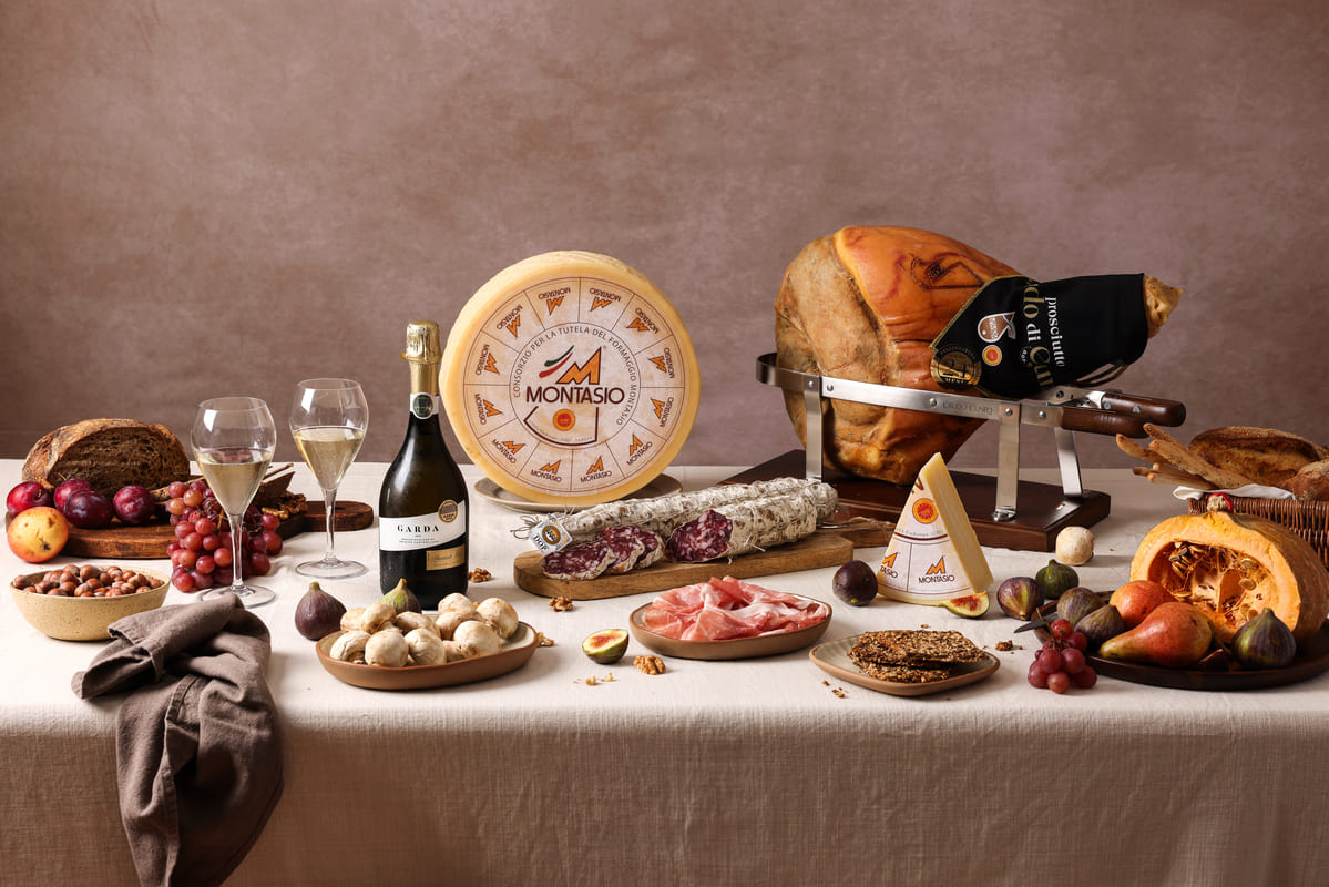 Garda Doc, Montasio Dop e Salame di Varzi Dop protagonisti con Sonia Peronaci e Luca Pappagallo