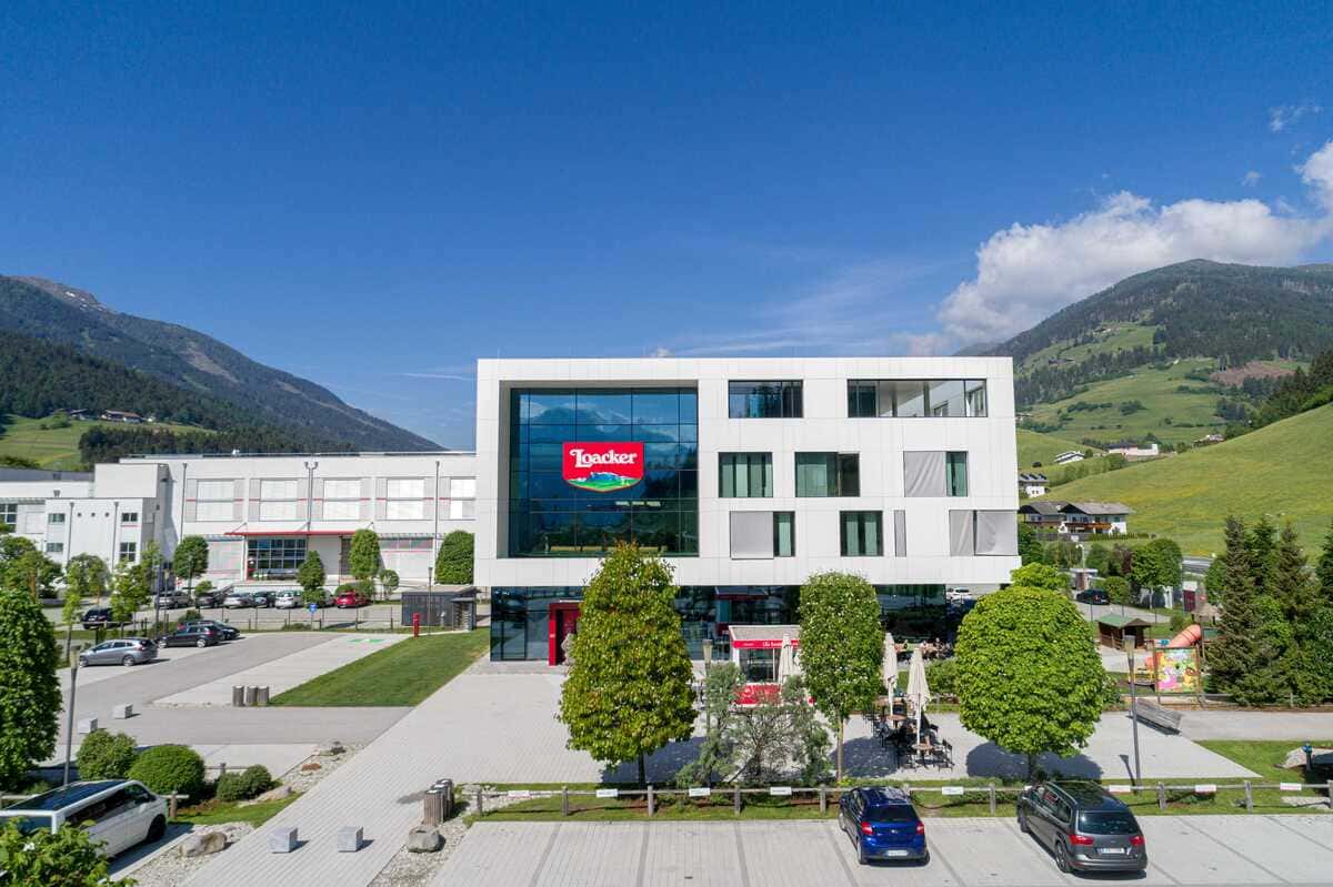 La sede di Loacker a Heinfels